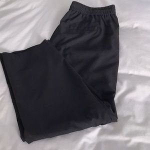 Frank and Oak Alice straight leg pants in black
